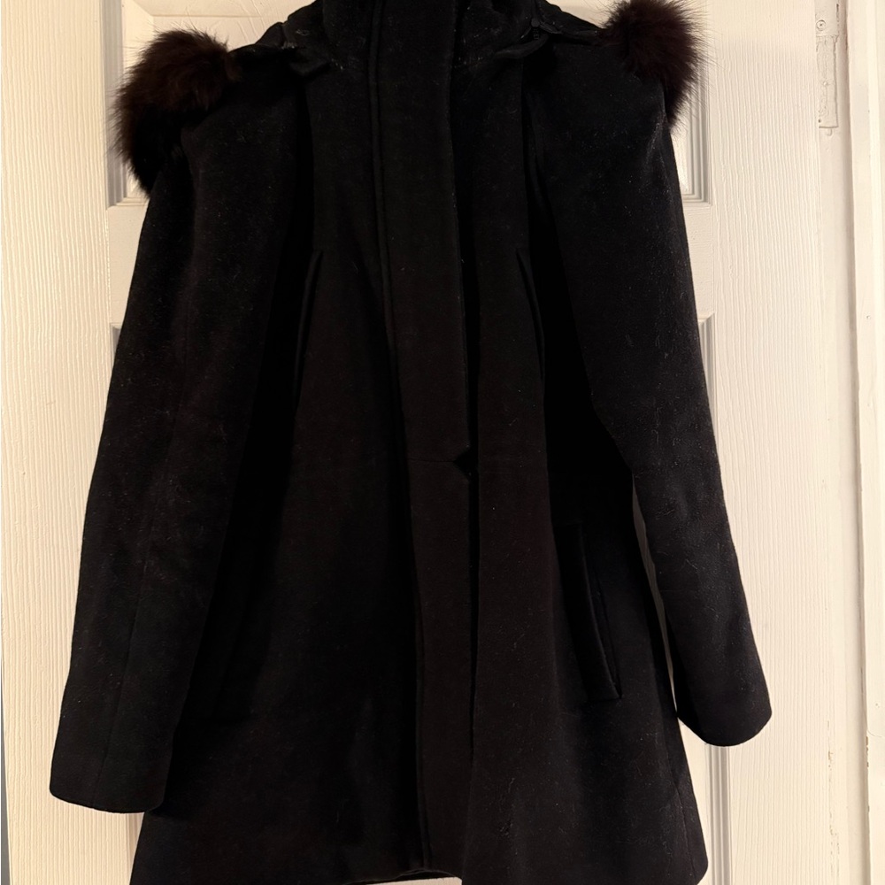 Sachi wool coat